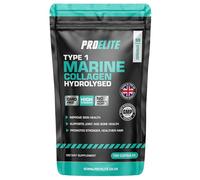 Marine Collagen 2864mg 180 Capsules | High Strength Hydrolysed Type 1 Collagen Supplement for Skin, Hair & Joint Support for Men & Women | Premium Quality by PROELITE