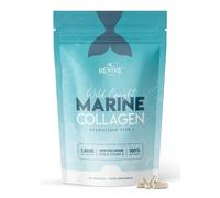 Marine Collagen Capsules 2400mg - with Hyaluronic Acid & Vitamin C - 90 Capsules - Premium Complex for Skin Joints & Hair for Women & Men - Resealab