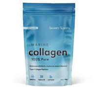 Marine Collagen Capsules | with Biotin, Hyaluronic Acid & Vitamin C | High Strength Pure Collagen Peptides Supplements for Women and Men |