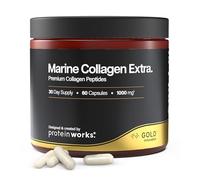 Marine Collagen Extra - GOLD Innovation, Science-Backed Collagen Supplement, Type 1 Collagen Peptides, Enhanced with Vitamin C, Zinc & Selenium, Healthy Skin, Hair & Nails, 60 Capsules | Protein Works