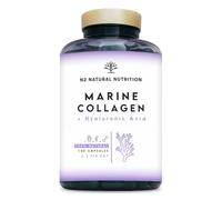 Marine Collagen & Hyaluronic Acid. 150 Caps, 75 Days. PEPTAN Collagen Supplements with Magnesium, Vitamin C for Skin Care, Hair & Joints for Anti Aging Effect. EU. N2 Natural Nutrition