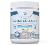 Marine Collagen Hydrolysed Peptides with Hyaluronic Acid & D-Biotin - 300g/30 Servings - Unfavoured & Totally Neutral Taste and Smell with Added C & B Vitamins - Exclusively Naticol® Collagen Peptides