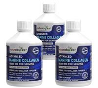 Marine Collagen Liquid 10000mg | Sugar Free | Mixed Berry Flavour | 1500ml | Liquid Collagen Supplements for Women & Men | Hyaluronic Acid, Biotin, Vitamin C, Vitamin D3 | Hydrolysed Peptides | EU Made