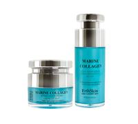 Marine Collagen Night Repair Anti-Aging and Anti-Wrinkle Duo Erth Skin London White One Size