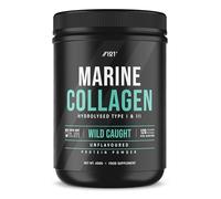 Marine Collagen Protein Powder 400g - Wild-Caught Canadian Marine Collagen - Unflavoured - Types 1 & 3 Hydrolysed Collagen Peptides - 33 Day Supply - by Alpha01