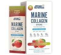 Marine Collagen Sticks 10000mg - Cherry & Apple - 10 Sticks Applied Nutrition Blue 120g