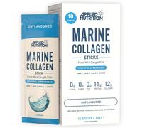Marine Collagen Sticks 12000mg - Unflavoured - 10 Sticks Applied Nutrition Blue 120g