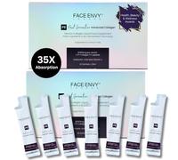 Marine Collagen with Hyaluronic Acid for Women, (2 Boxes) 8000mg High-Strength Plus Vitamin C, Sugar-Free, for Skin, Hair & Nails, Fruit Flavour, 14 Sachets per Box