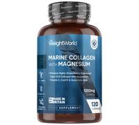 Marine Collagen With Magnesium 1200mg 120 Capsules WeightWorld