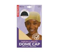 Marine Collections Dome Cap Large Short-Look | Breathable, Cool Mesh Fabric with Tight Band- Brown, Auburn, Black & Natural, #11 (Natural Large, Dome Cap Mesh Large)