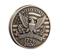 Marine Corps Challenge Coin - Acrylic | Historical Challenge Coin | Marines Corp Birthday Challenges 3D Artistic Design Commemorative Collectible Awards For Display Collection And Recognit