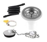 Marine Drain Bend For Sink | Leakproof Connection,Drain Corner Piece for Drain Hole with,For Caravan Boat Camper Camping Car Repair On The Road