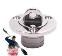 Marine Drain Plug - Boat Plug for Water Outlet, Bilge Discharge for Glutton Garbo | Secure the Safety Plug of the Boat Brampe Scupper Boat, Stainless Steel for May