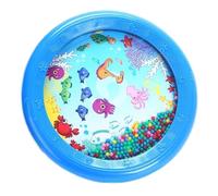 Marine Drum - 19x19cm PP, Graphic Drum, Percussion Toy | Perfect For Music Lessons Classroom, Kids Early Learning Games, Sensory Play Activities, Life Education, Rhythm Development Exercises,