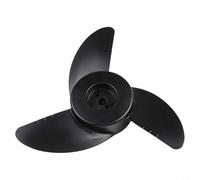 Marine Electric Trolling Motor Propeller for 18lb, 26lb, 30lb, 40lb & 48lb Outboard Engines - Plastic 2-Blade or 3-Blade Prop with Prop Pin(18lb)
