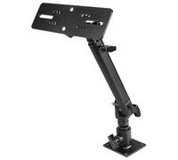 Marine Electronic Mount, Fish Finder& Chartplotters Bracket with 18'' to 24'' Adjustable Height, 350° Swivel, Compatible with Garmin, Humminbird, Lowrance and More