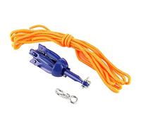 Marine Folding Kit Aluminum Alloy Boat 4 Tine with 16.4ft Rope Hook and Bag Lightweight Compact for Kayak Canoe Sailboat Jet Ski Watercraft