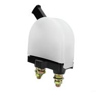 Marine for battery Switch 150A Isolator Kill Switch for Yacht Truck Camper Anti Theft Power Drain Preventer(White)