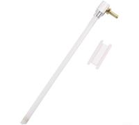 Marine Fuel Tank Pickup Tube 12 Inch with Brass and Aluminum Alloy, Mesh Filter to Block Debris and Threaded NPT Connections for Secure Marine Installation