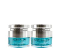 Marine Glow Vitamin C & Marine Collagen Night Anti-Aging Power Duo Erth Skin London White One Size