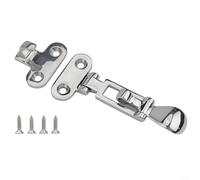 Marine Grade 316 Stainless Steel Anti Rattle Latch with Padlock Hole for Yachts and Cabinets Secure and Silent