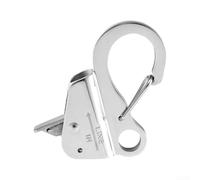 Marine Grade For Fender Line Clip with Sliding Hook and Adjustable Rope Length for Precise Bumper Height Control on Small Boats and Yachts (5/8in)