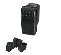 Marine Grade Rocker Switch 7Pin On-Off-On 12V