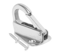Marine Grade Stainless Steel Spring Hook Snap Fastening Rope Boat Sail Tug Ship Marine Hardware Boat Accessories (Silver)