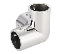 Marine Handrail 3 Way Connector - Stainless Steel 3 Way Marine Accessories | 5 x 5 x 2.2cm Railing Fork Tee | For Ship Guardrails, Yacht Tubes, Dock Fences, Camping, Adventure, Travel, Road Trip, Arbe