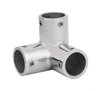 Marine handrail pipe fittings 316 stainless steel 90 degree tee elbow built to maintain strength and resistance in marine and industrial piping systems (22mm)
