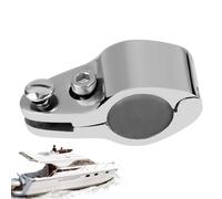 Marine Hardware Fitting - 316 Stainless Steel | Tube Jaw Slide Claamp | Mariine Jaaw Sliide Pipe Clamp With Strong Corrosiion Resistant Design For Boat Bimini Top Handrail Canopy Support