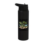 Marine Iguana Herpetology Galapagos Islands Stainless Steel Insulated Water Bottle