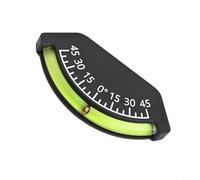 Marine Inclinometer for Boat Cabin Galley - High-resolution Tilt Indicator Having Brass Ball -45° for 45° Range Copolymer Tube For Easy-read Engraved Scale Damped