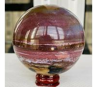 Marine Jasper Sphere Polishend Quartz Crystal Ball Ornaments (Size : 100-120mm) Gemstone Stone