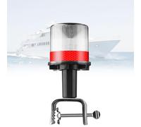 Marine Led Boat Navigation Lights, Boat Navigation Lights with Ip65 Waterproof Design, Anchor Lights, Detachable Design, Corrosion-resistant, for Sailboats, Roads, Industrial Vehicles Red