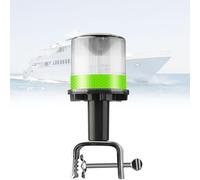 Marine Led Boat Navigation Lights, Boat Navigation Lights with Ip65 Waterproof Design, Anchor Lights, Detachable Design, Corrosion-resistant, for Sailboats, Roads, Industrial Vehicles Green