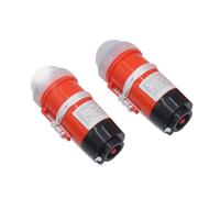 Marine LED Light Saver - 2PCS Waterproof Marine LED Light Saver | Led Emergencies Beacon | Underwater Signal Light | Bright Safety Strobe Light | Personal Locator Light for Outdoor Survival, Hiking