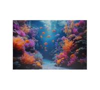 Marine Life 70 Piece Jigsaw Puzzles for Adults Colourful Fun Challenging & Brainteasing Educational Learning Gift Present for Children Boys Girls 70 Piece Puzzle for Adults
