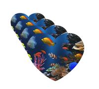 Marine life Car Air Freshener Cards for Women Men 4 Pack Cute Car Accessories Long Lasting Scent Car Diffuser Hanging Auto Aromatherapy Tablets Car Fresheners Gifts