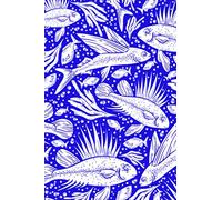 Marine Life Notebook: 120 Page Blank Lined Sea Life Journal Notebook. Gift for Marine Biologists & Ocean Lovers. Octopus Fish Seahorse Jellyfish Squid Pattern for Work School or Home.