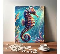 Marine Life Seahorse Jigsaw Puzzles for Adults 500 Challenging & Brainteasing Adults Jigsaws Puzzle Puzzle Games Jigsaw Puzzle 500 Pieces