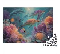 Marine Life Underwater World Challenging Puzzles for Adults. Great for Family Games Perfect As Birthday 1000pcs (75x50cm)