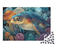 Marine Life Underwater World Educational Puzzle Games Suitable for Children And Teenagers Very Interesting And Difficult 500pcs (52x38cm)