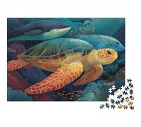 Marine Life Underwater World Extremely Difficult And Fun Puzzle Game Designed for Adults Suitable As A Gift Suitable for Decoration 1000pcs (75x50cm)