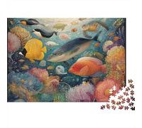 Marine Life Underwater World Suitable for Adults And Children Creative Game Extremely Difficult Challenging to Complete 500pcs (52x38cm)