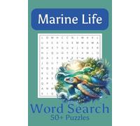 Marine Life WordSearch Puzzle Book: WordSearches with Easy to read print. About Marine Life, fish, and oceans. 6x9in | 110 pages | 50+ puzzles... Gift for holidays, vacations, and free times.