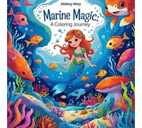 Marine Magic! A Coloring Journey: Simple & Cute Ocean Life Coloring Book