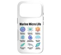 Marine Micro Life, Microorganism Types Chart Case for iPhone 17 Pro