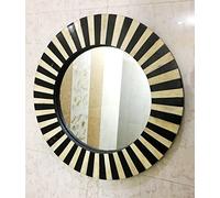 Marine Nautical Store Mirror Wall Hanging Bedroom Horn/Bone Frame Accessories Decorative Decor