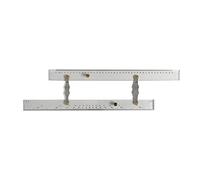 Marine Navigation Parallel Ruler Transparent High Accuracy for Ship and Boat Drawing Chart Plotting with Clear Scale Rolling Ruler Tool (450mm)
